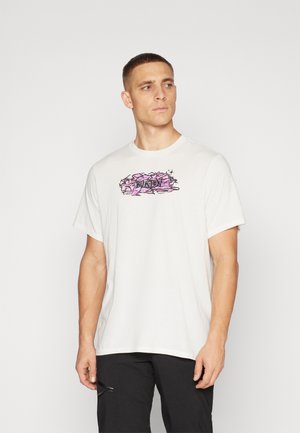 BLOOM TEE UNISEX - Print T-shirt - stout white