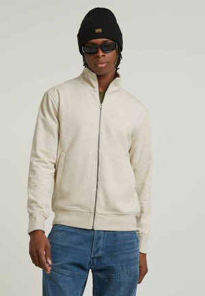 NIFOUS - Zip-up sweatshirt - sand