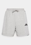 ESSENTIAL THREE STRIPES SHORT - Športové šortky - medium grey heather/black