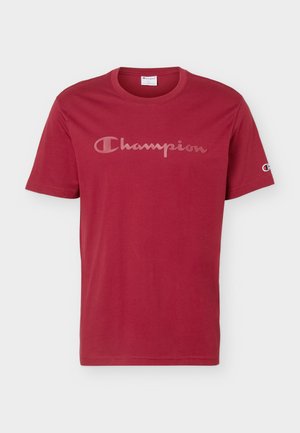 Champion, SPORTSWEAR STANDARD FIT - T-shirt con stampa - dark red