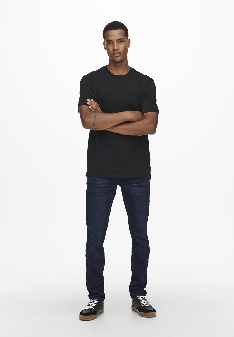 Only & Sons ONSLOOM - Slim fit -farkut - blue denim