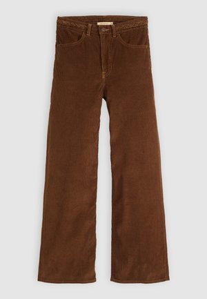 Levi's® RIBCAGE WIDE LEG BRAIDED - Platėjantys džinsai - carafe