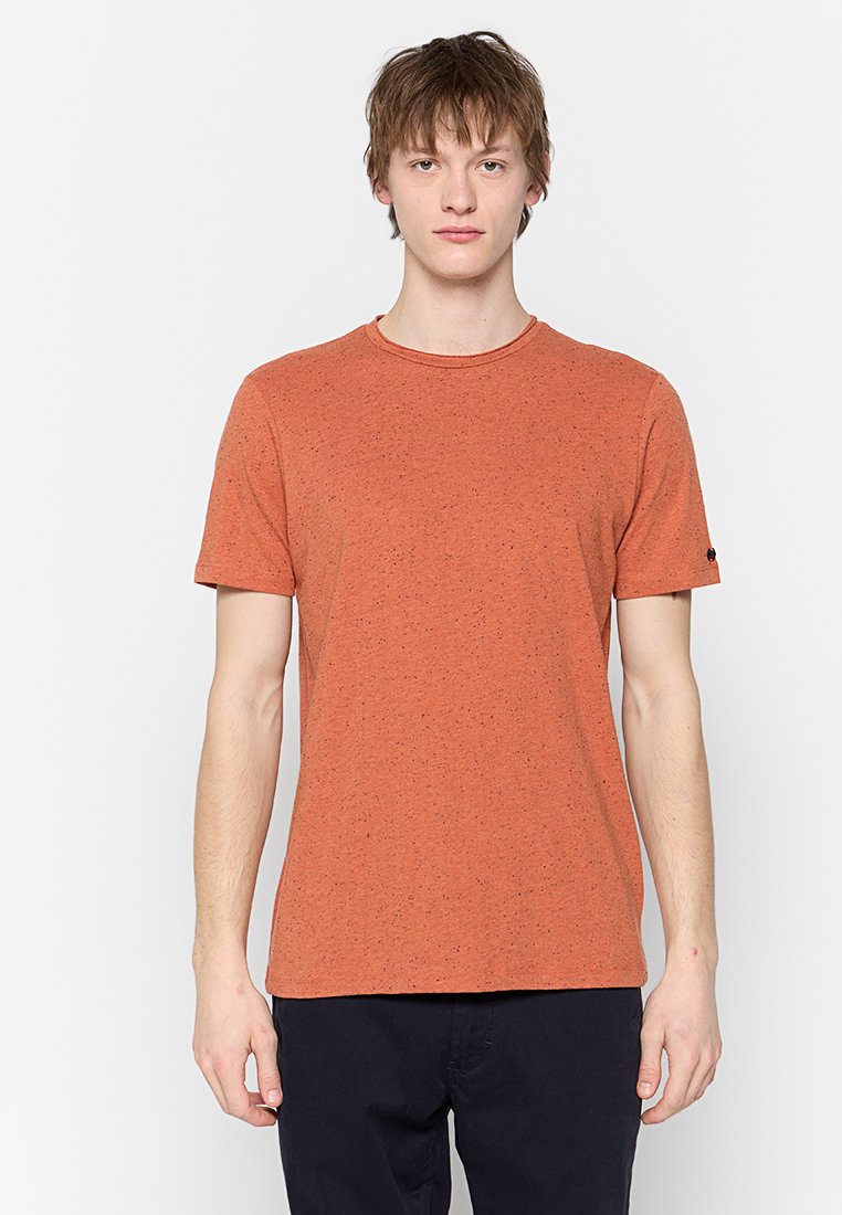 NO EXCESS T-shirt basic oranje NO EXCESS T-shirt basic oranje