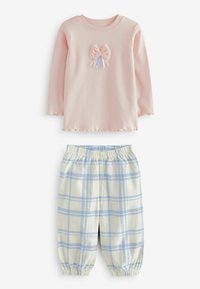 Next 2 PACK SET REGULAR FIT - Pizsama szett - pink blue swan bow