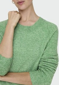 ONLY ONLRICA LIFE L/S NOOS - Džemper - bright green