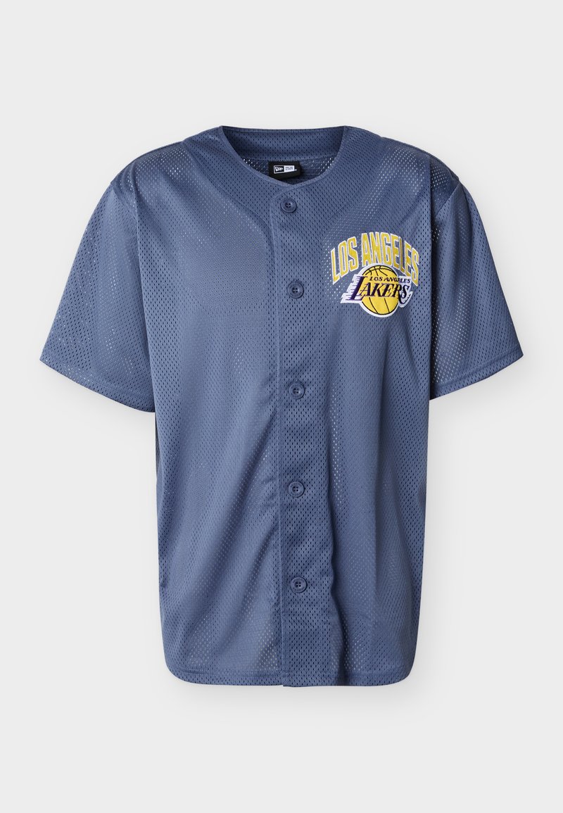 new era T-shirt print blauw