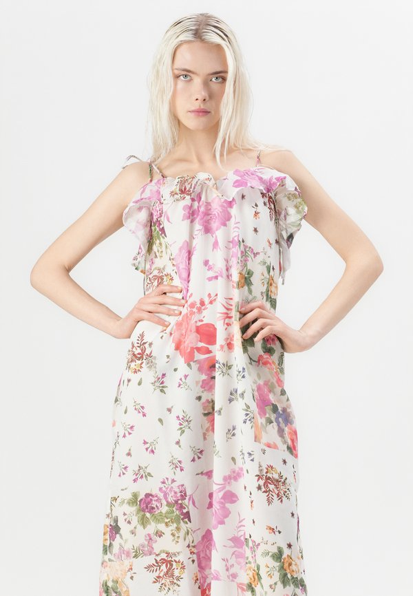 ONLMILLA STRAP DRESS - Day dress - cloud dancer2