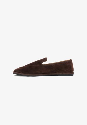 ESTRO, CZERWONE MOKASYNY DAMSKIE TYPU BAREFOOT ESTRO ER00119563 36 - Mokassin - dark brown
