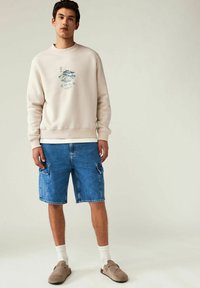Next CREW NECK - Bluză de molton - neutral