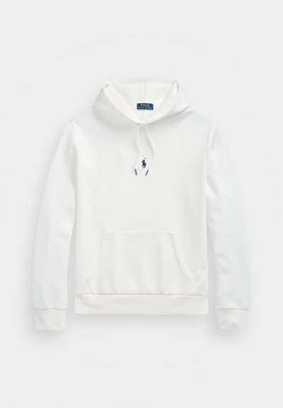 Polo Ralph Lauren HOOD LONG SLEEVE - Sweatshirt - white