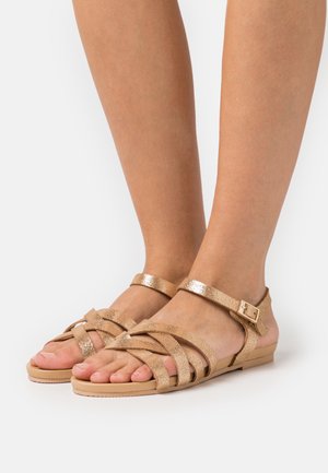 Anna Field Wide Fit, Sandales - gold-coloured