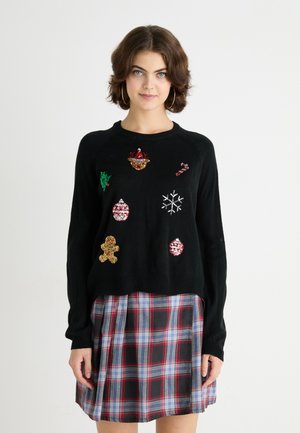 VMXMASORNAMENTS  - Strickpullover - black