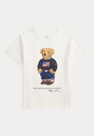Polo Ralph Lauren, POLO BEAR COTTON JERSEY TEE UNISEX - Тениска с щампа - white core