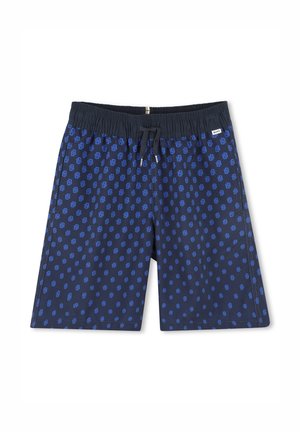 MOTIF DOUBLE - Short de bain - bleu cargo