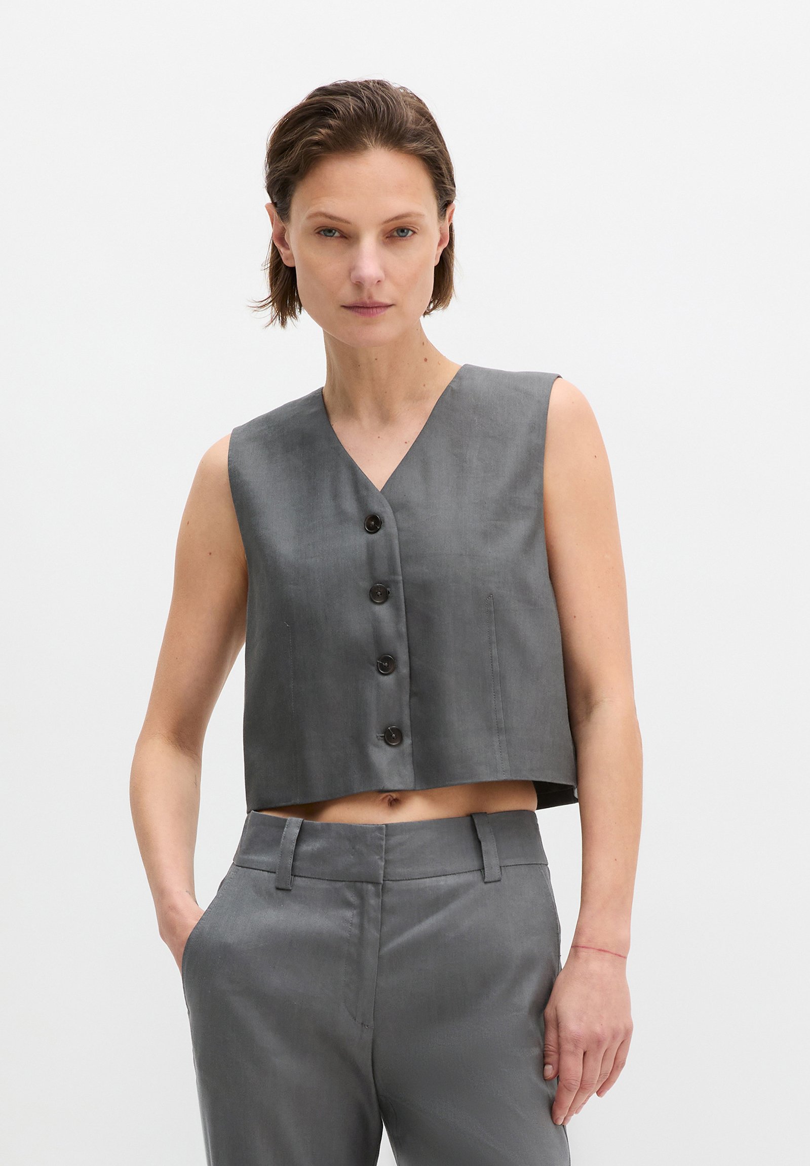 Marc O'Polo Bodywarmer - oxide grey/donkergrijs - Zalando.nl