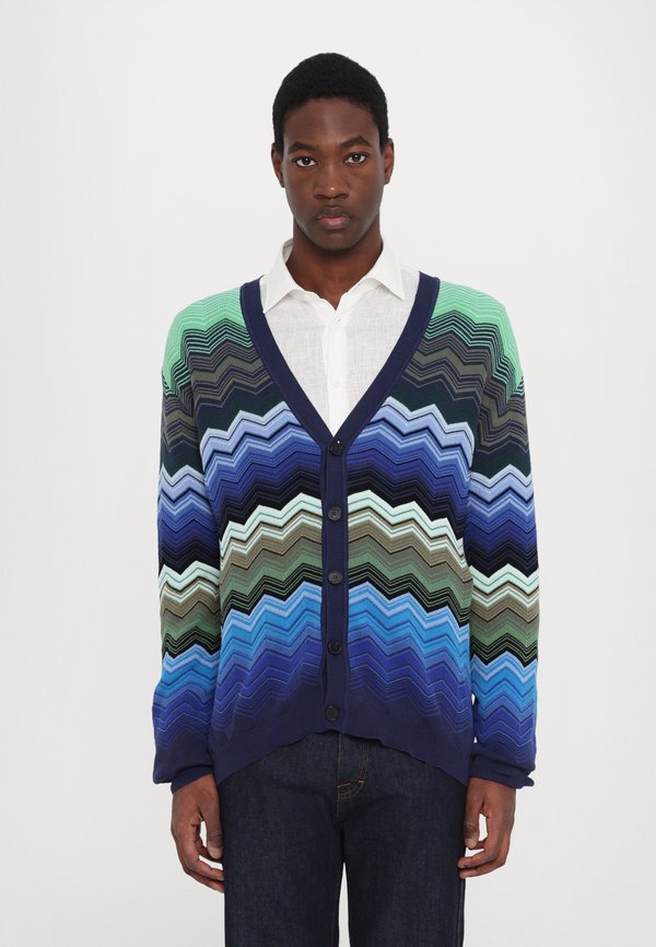 BUTTONED CARDIGAN - Strickjacke