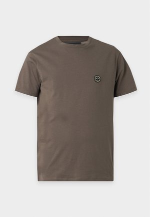 Armani Exchange, REGULAR - Základné tričko - brown