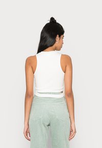 VILA VIFELIA CROPPED DETAIL  - Top - snow white