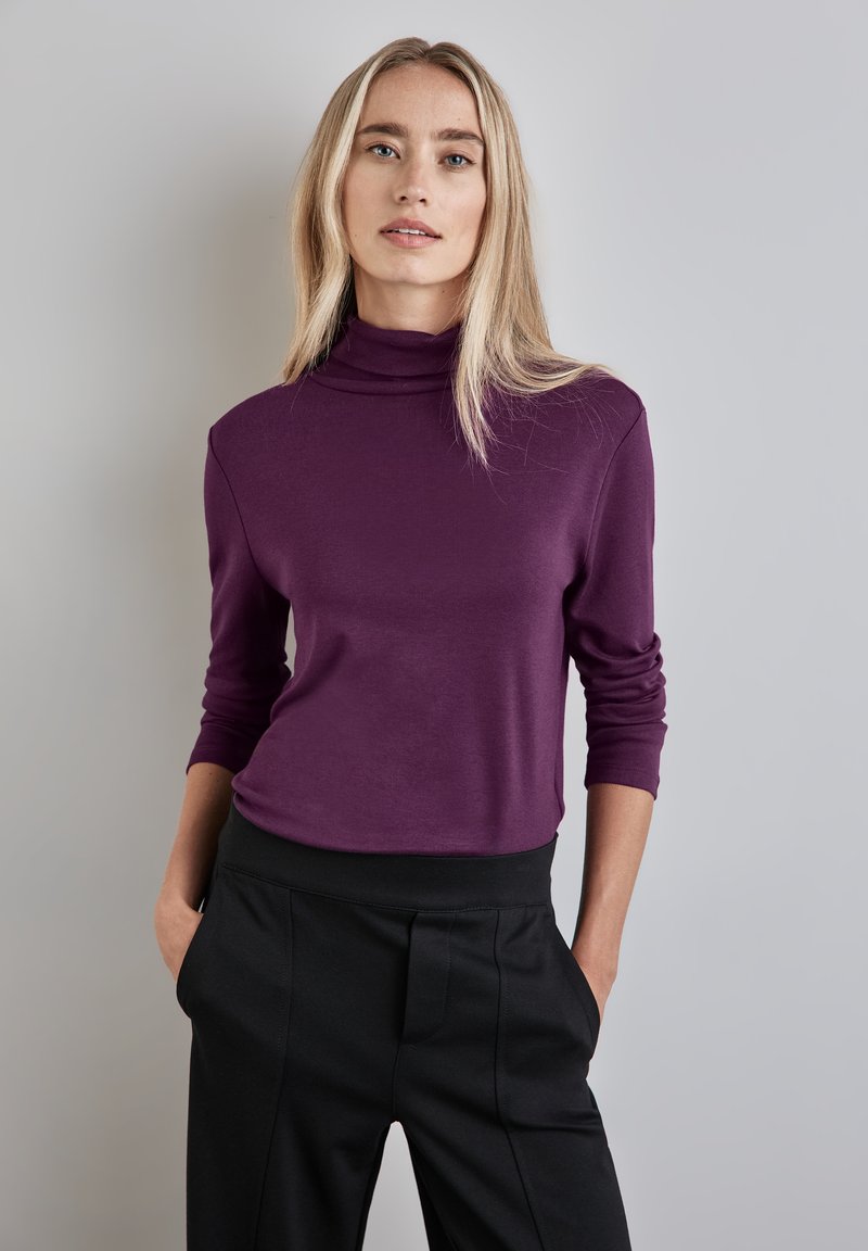 Cecil MIT ROLLKRAGEN - Langarmshirt - lila