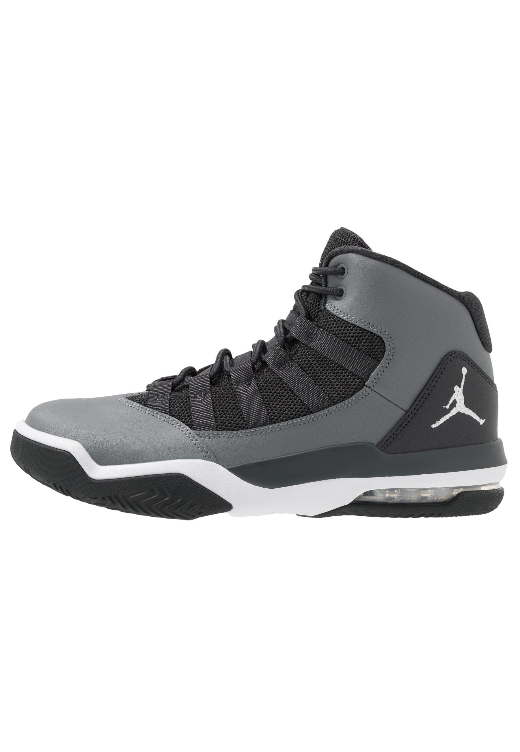 Jordan MAX AURA Høye joggesko smoke greywhitedark Jordan AIR XXXIV Basketballsko blackmetallic silver