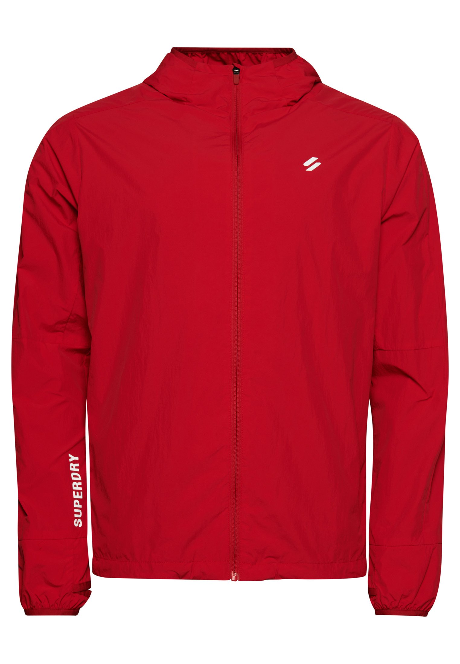 Superdry Waterproof jacket - carmine 