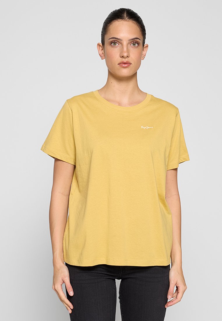 Pepe Jeans T-shirt basic geel