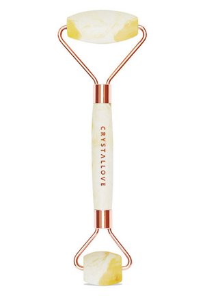 MILKY AMBER FACIAL ROLLER - Skincare tool - yellow