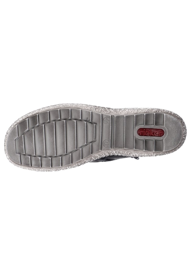 Damen Sneaker | Rieker Cowboy-/Bikerstiefelette black-old silver-wine/schwarz - NT23404 Damen Sneaker | Rieker Cowboy-/Bikerstiefelette black-old silver-wine/schwarz - NT23404