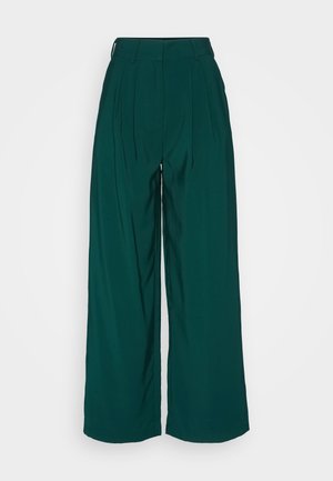 Trousers - dark green