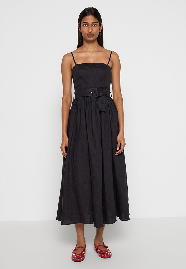 & Other Stories Maxi-jurk zwart & Other Stories Maxi-jurk zwart
