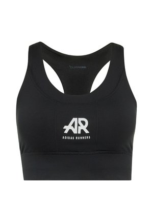 adidas Performance, ADIDAS PERFORMANCE ADI RUNNERS BRA - Medium support sports bra - black