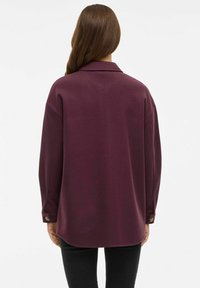 VILA VIKIMMI JACKET - Blúzka so zapínaním na gombíky - fig