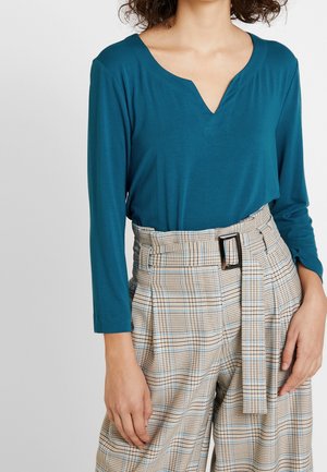 Langærmet T-shirt - blue