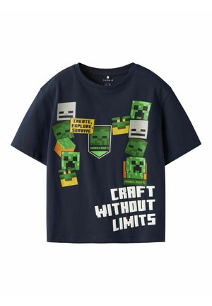 Name it MINECRAFT - T-shirts print - navy blazer