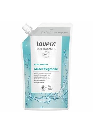 LAVERA SEIFE BASIS SENSITIV PFLEGESEIFE MILD ALOE+KAMILLE REFILL - Flüssigseife - transparent