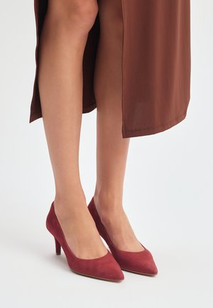RYŁKO Classic heels - Burgund