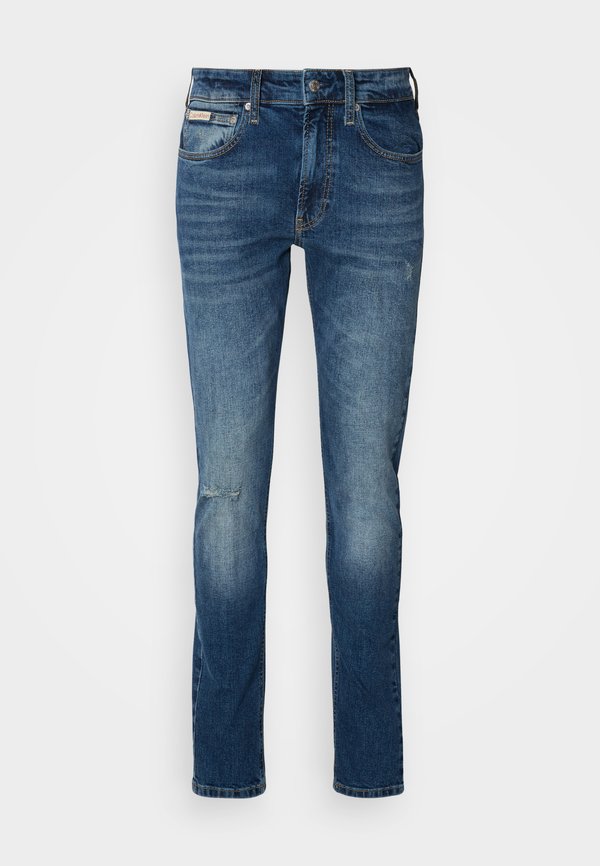 TAPER - Slim fit jeans - denim dark4