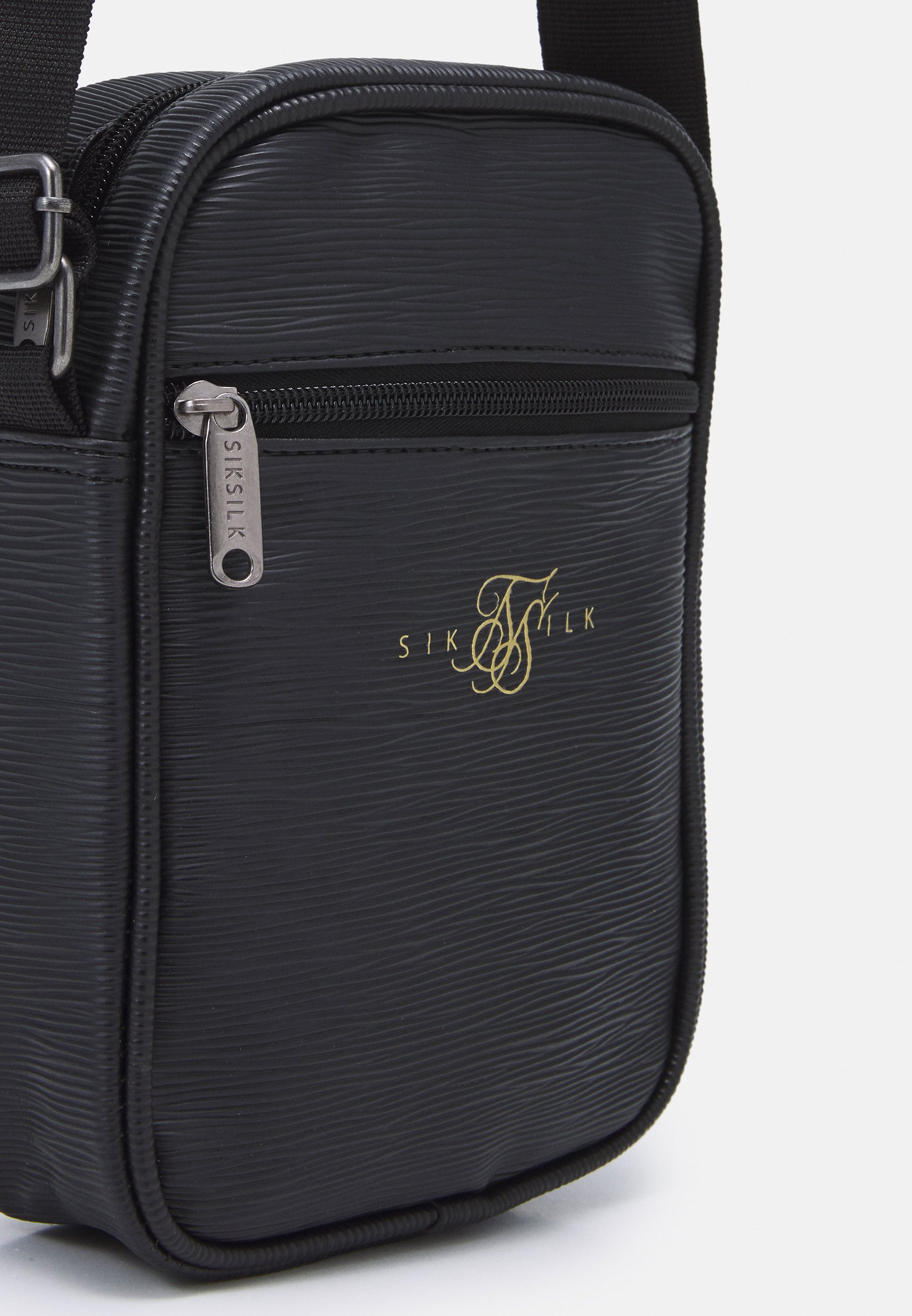SIKSILK CROSSBODY BAG UNISEX - Bandolera - black/negro - Zalando.es