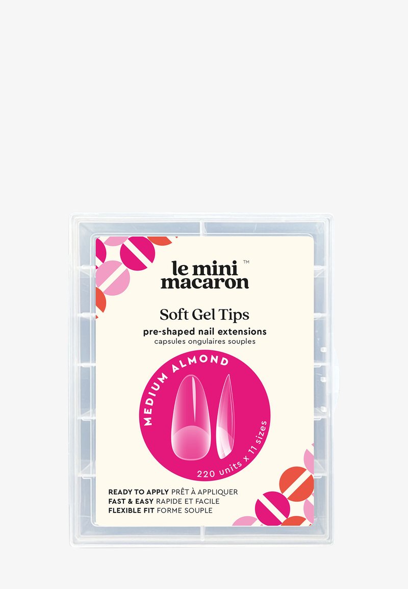 Le Mini Macaron SOFT GEL EXTENSION TIPS - Nail Tool - medium almond