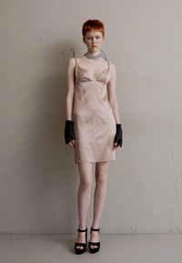 EDITHMARCEL SHORT DRESS - Cocktail φόρεμα / Φόρεμα για πάρτι - pink