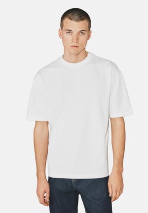EDIT TEXTURED BOXY FIT  - T-Shirt basic - white
