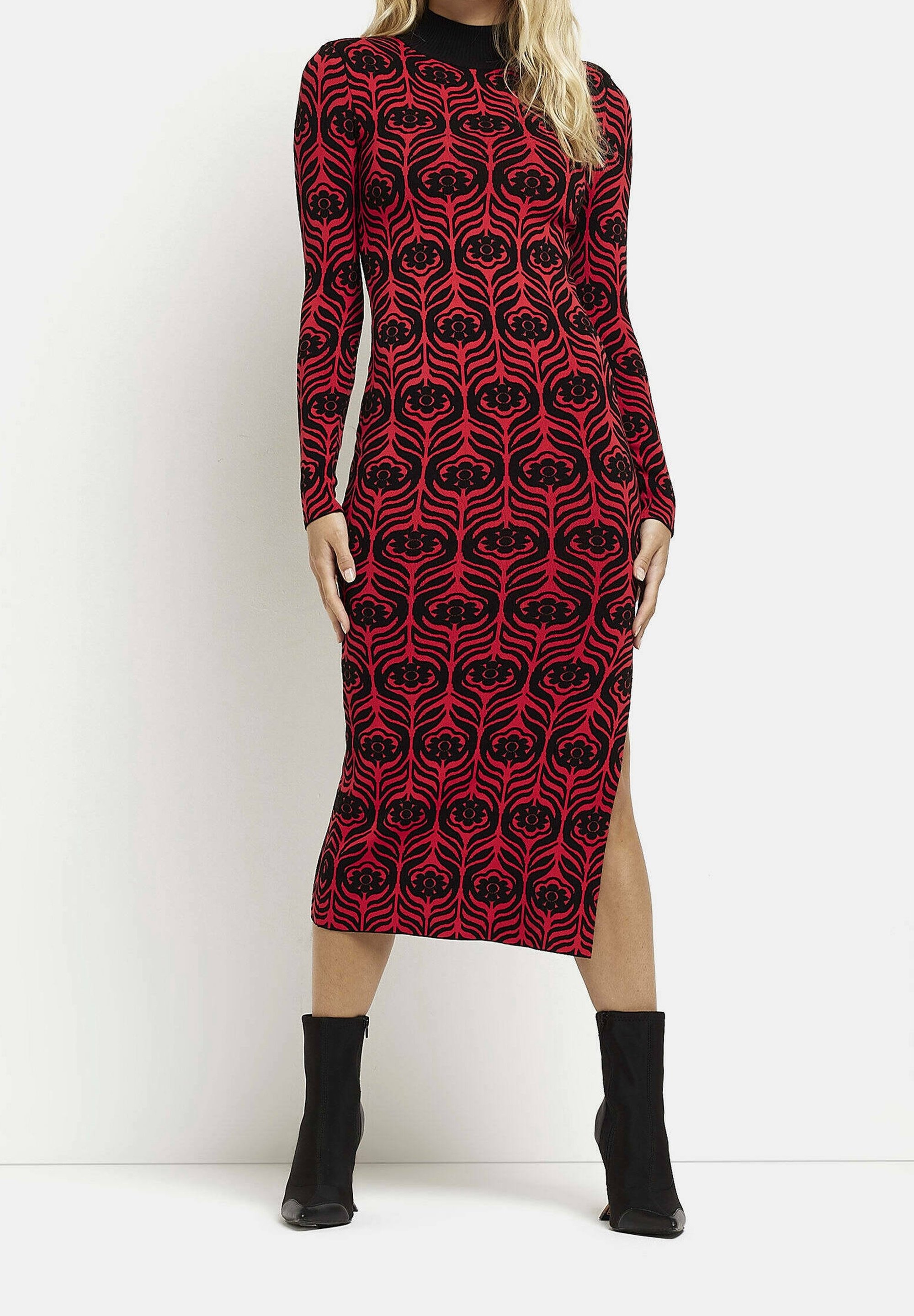 princess polly baby blue dress River Island River Island Square neck a line mini dress in orange - dark -  Dresses & Skirts main image 0