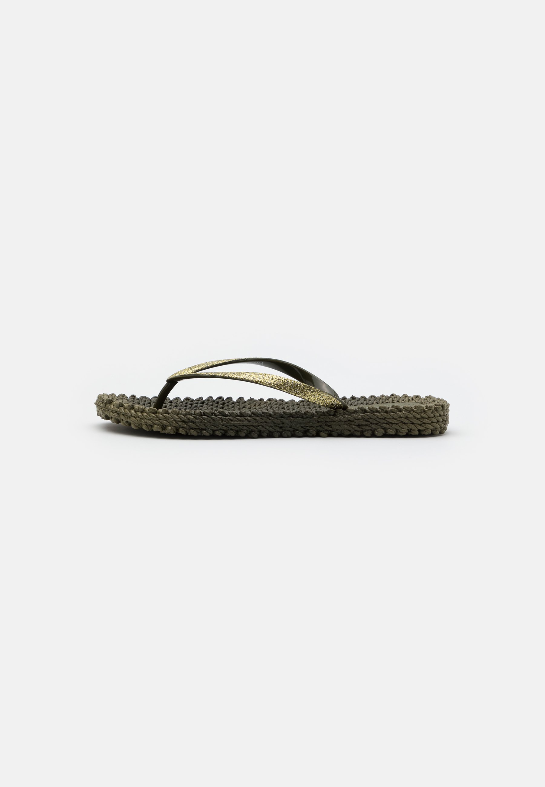 Ilse Jacobsen CHEERFUL Badesko armyoliven Zalando.no Ilse Jacobsen CHEERFUL Badesko platin Zalando.no