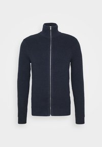 Pier One Gilet - mottled dark blue