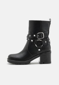JHINA - Bottines à plateau - black