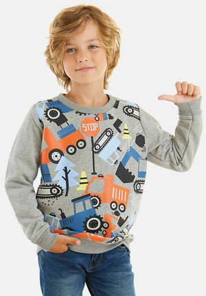 Denokids ALL WEHICLES - Sweatshirt - grau