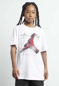 Jordan - AIR TEE UNISEX - Nyomott mintás póló - white Miniatűr kép 1