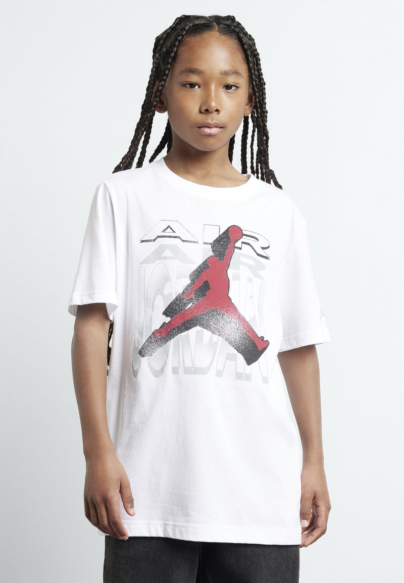 Jordan - AIR TEE UNISEX - Nyomott mintás póló - white, Nagyítás