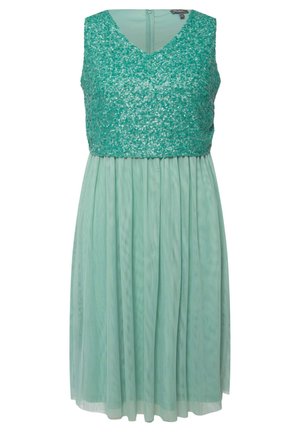 Ulla Popken Vestido de cóctel - gris turquoise