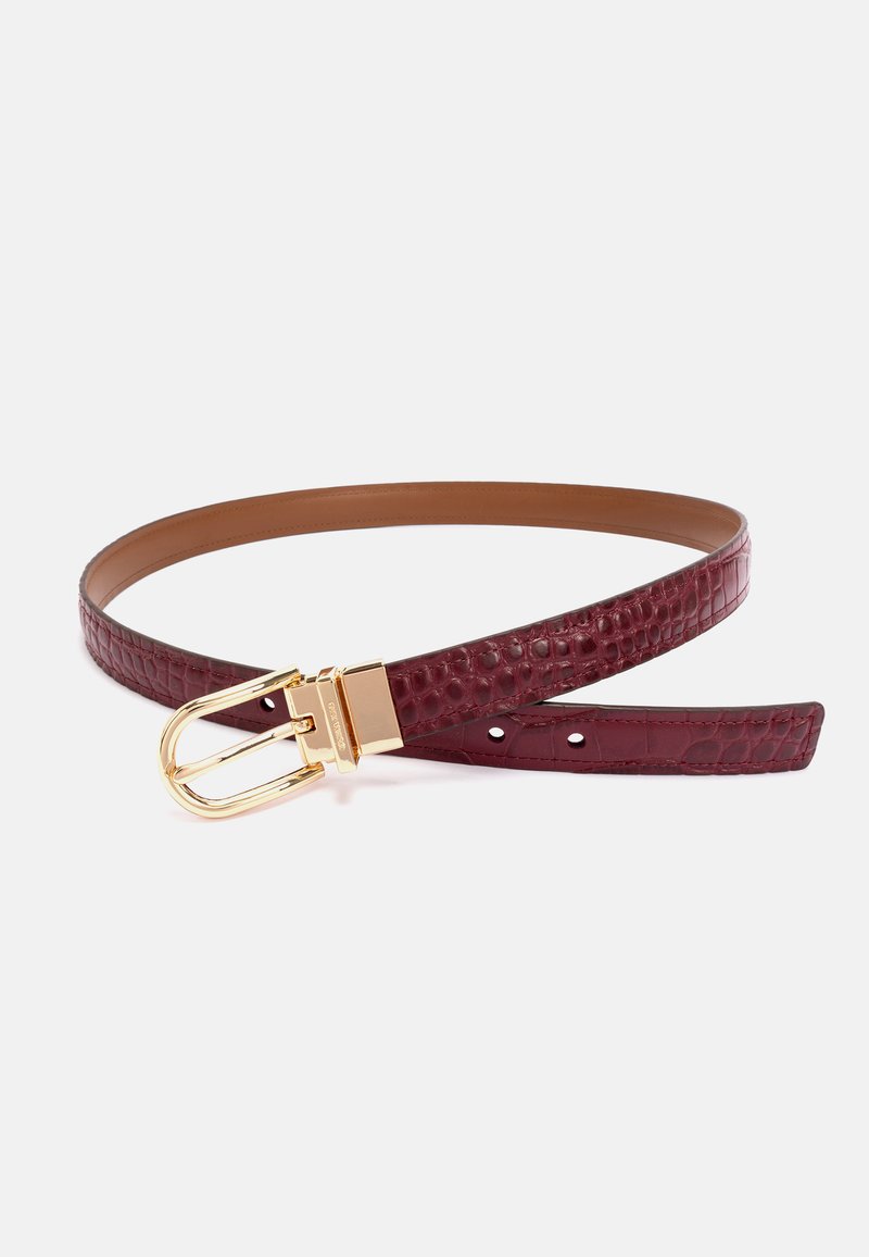 MICHAEL Michael Kors REVERSIBLE - Belt - dark red/red - Zalando display picture 1